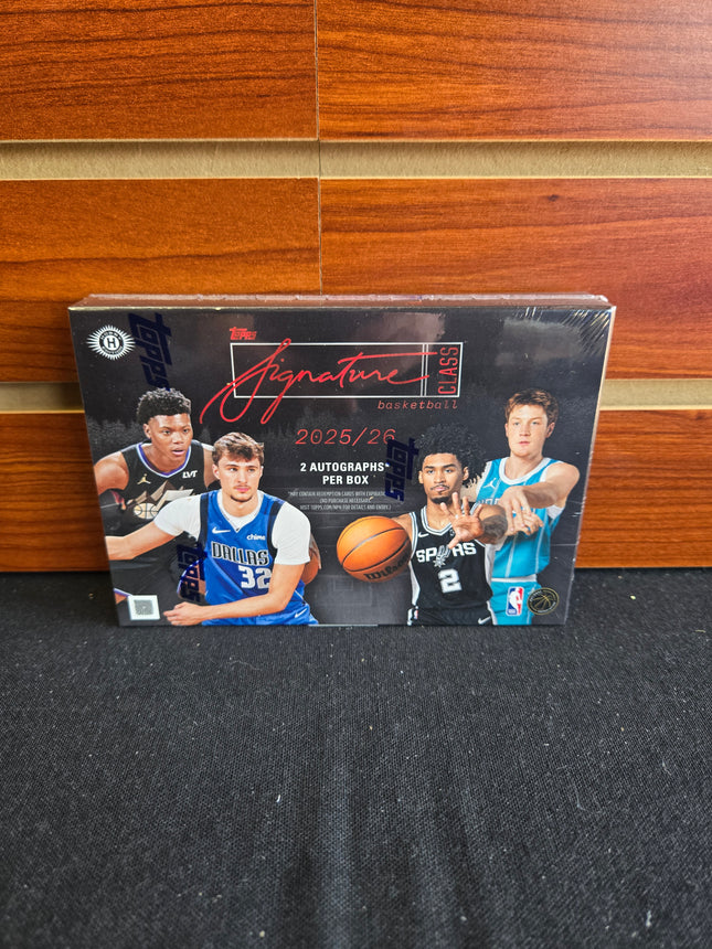 NBA 2025-26 Topps Signature Class NBA Hobby Box