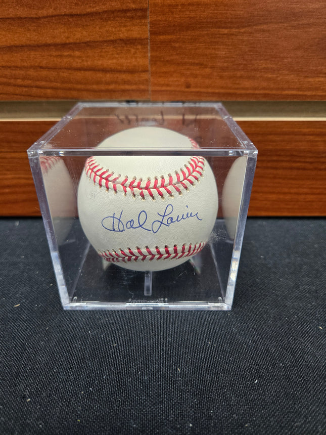 MEM Hal Lanier Signed Baseball