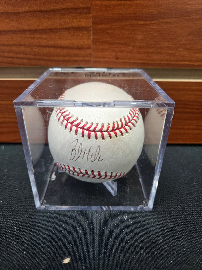 MEM Bob Melvin Signed Baseball