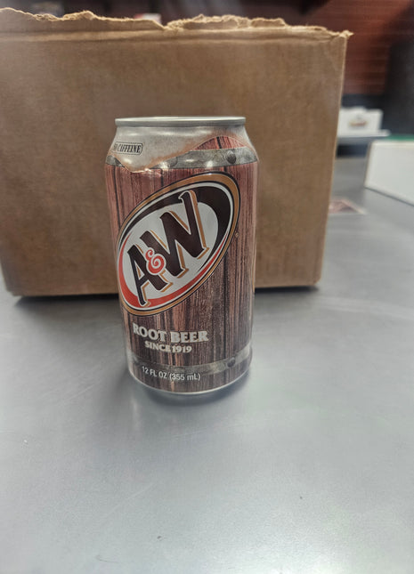 A&W Root Beer 12 oz can