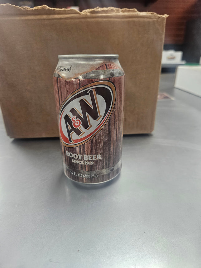 A&W Root Beer 12 oz can