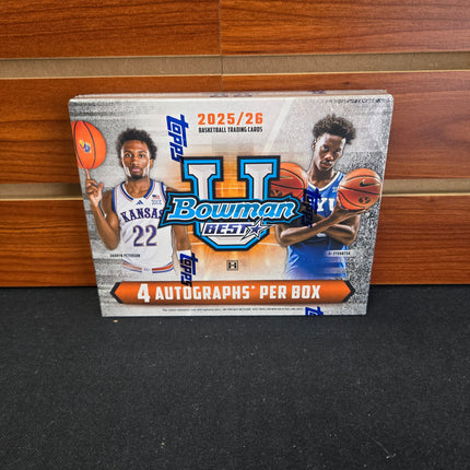 NCAAB 2025-26 Bowman Best University Basketball Hobby Box