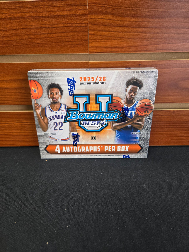 NCAAB 2025-26 Bowman Best University Basketball Hobby Box