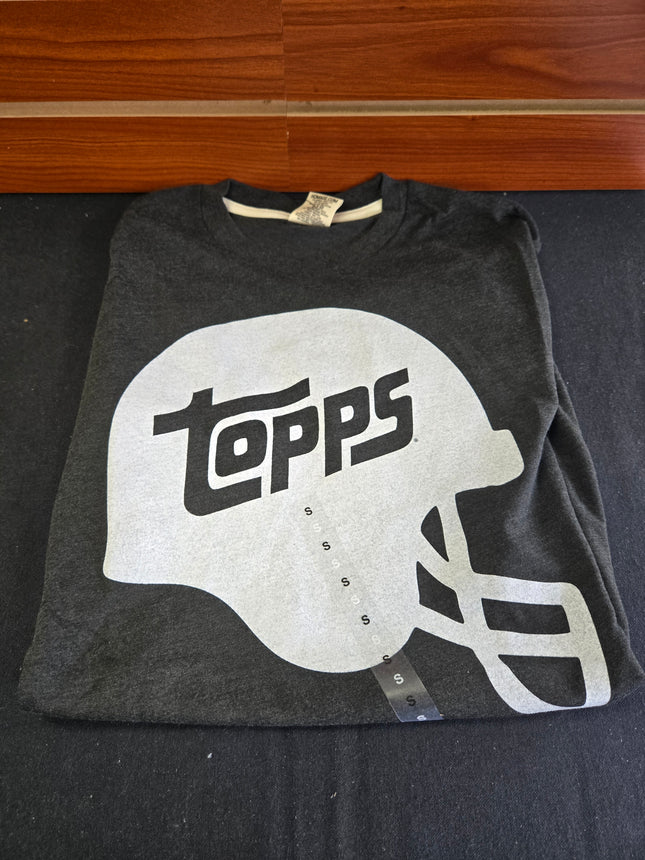 Topps Football Helmet Tee Charcoal Youth
