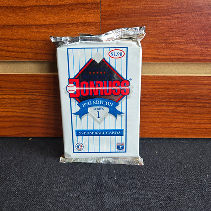 MLB 1993 Donruss Baseball Series 1 Pack