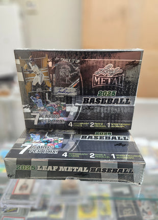 MLB 2025 Leaf Metal Baseball Hobby Box