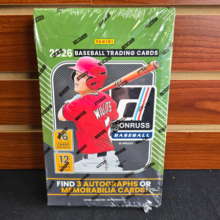 MLB 2026 Panini Donruss Baseball Hobby Box