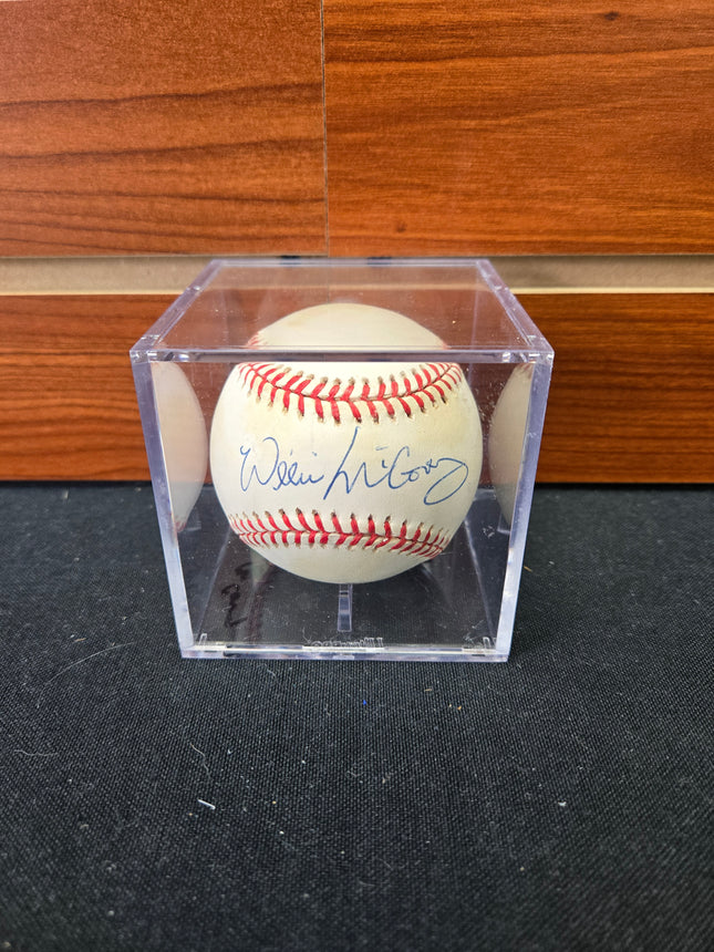 MEM Willie McCovey Signed Baseball