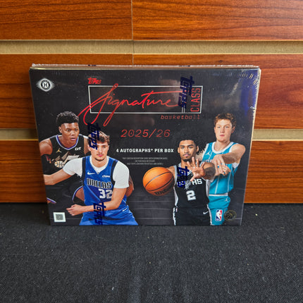 NBA 2025-26 Topps Signature Class NBA Jumbo Box