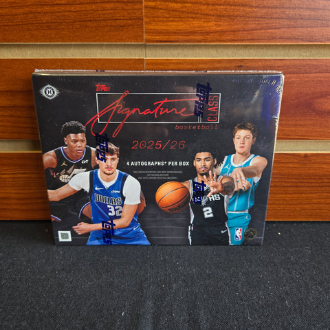 NBA 2025-26 Topps Signature Class NBA Jumbo Box