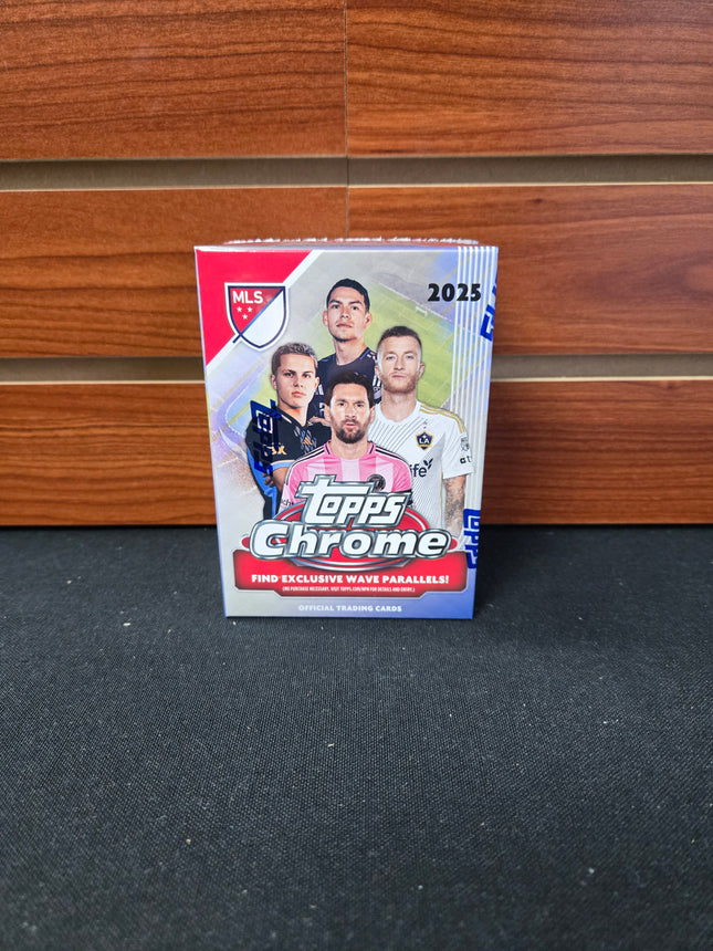 Soccer 2025 Topps Chrome MLS Value Box