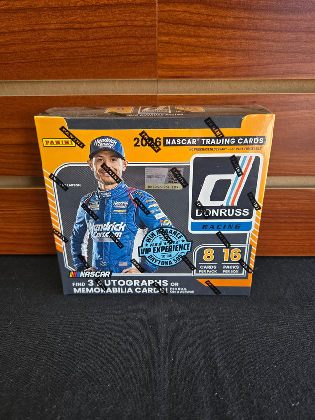 Nascar 2026 Panini Donruss Racing Hobby Box