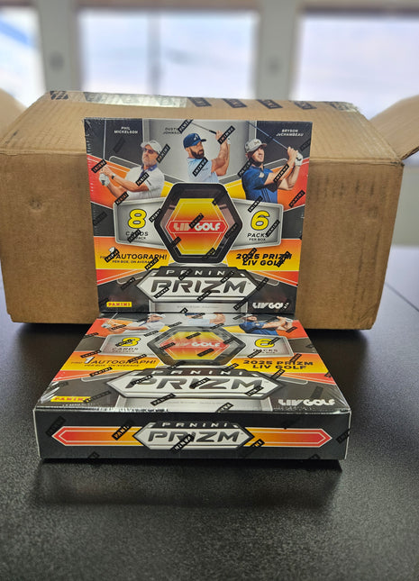 LIV 2025 Panini Prizm Liv Golf Hobby Box