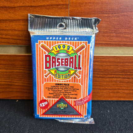 MLB 1992 Upper Deck Baseball Jumbo Pack