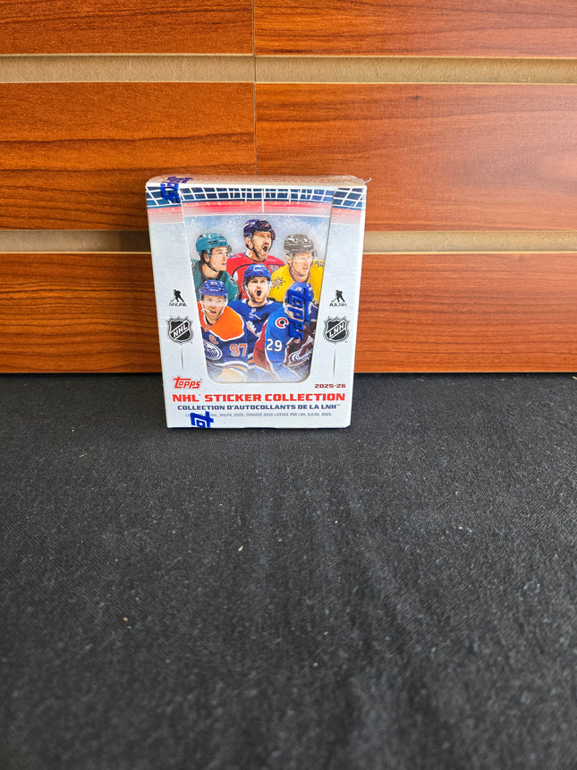 NHL 2025-26 Topps NHL Sticker Collection Pack