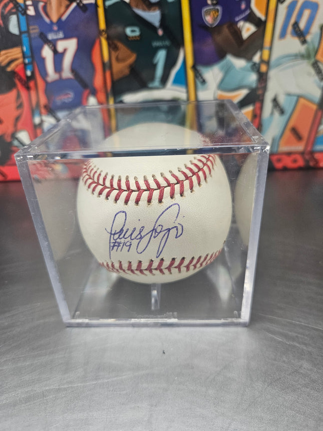 MEM Luis Sojo Signed Baseball