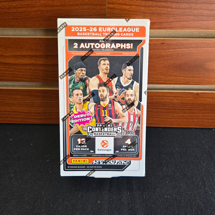 NBL 2025-26 Contenders Euroleague Basketball Hobby Box