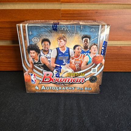 NBA 2025-26 Bowman Basketball Jumbo Box