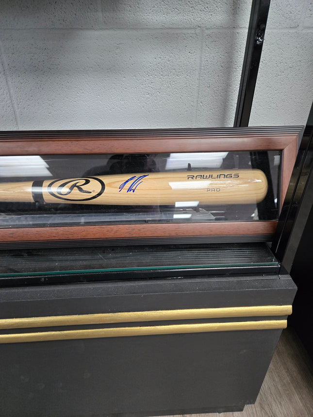 MEM Seth Beer Signed Baseball Bat