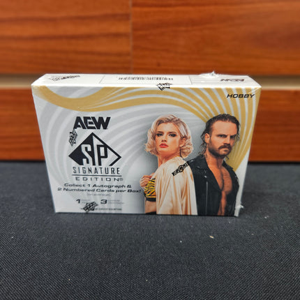 AEW 2025 UD Sp Signature Edition Wrestling Hobby Box