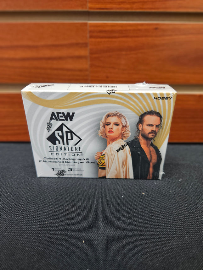 AEW 2025 UD Sp Signature Edition Wrestling Hobby Box