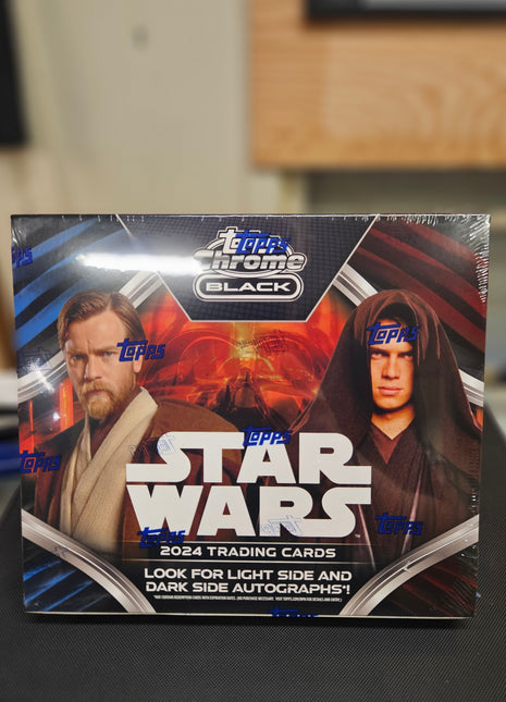 2024 Topps Chrome Black Star Wars Box