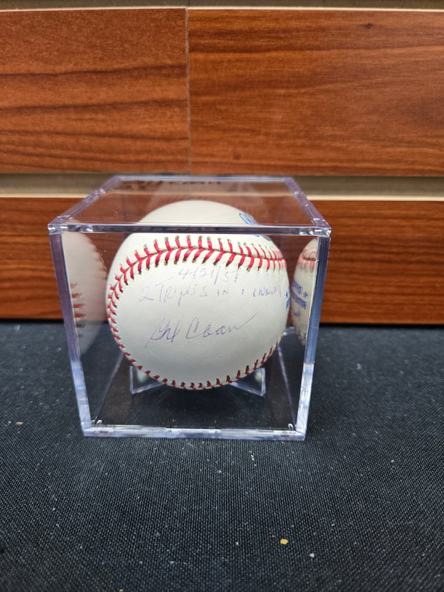 MEM Gil Coan Signed Baseball