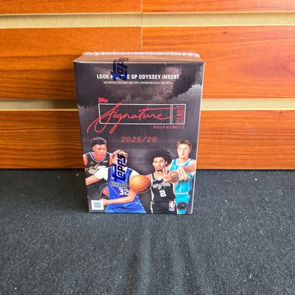 NBA 2025-26 Topps Signature Class NBA Value Box