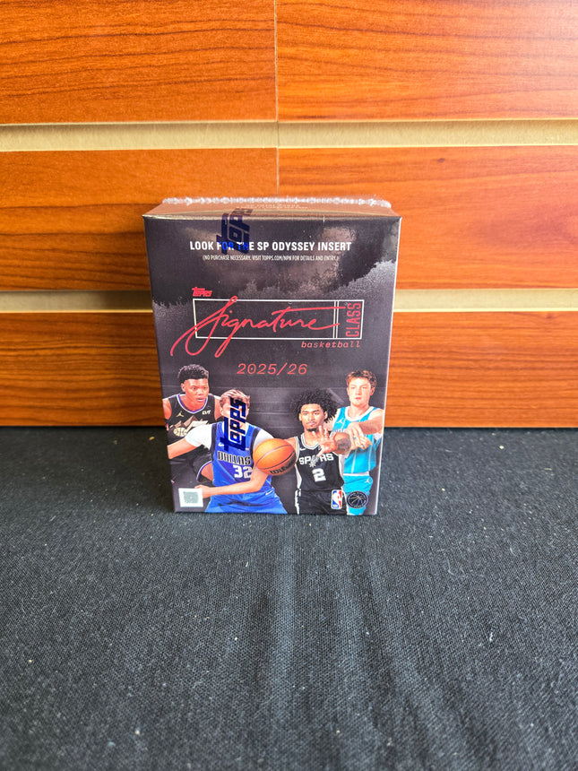 NBA 2025-26 Topps Signature Class NBA Value Box