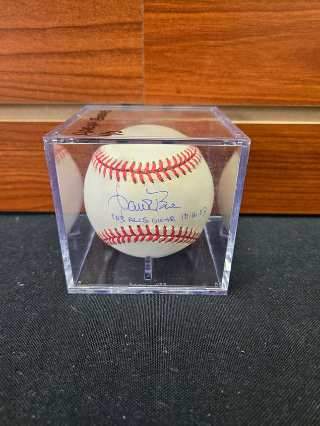 MEM Aaron Boone Signed Baseball