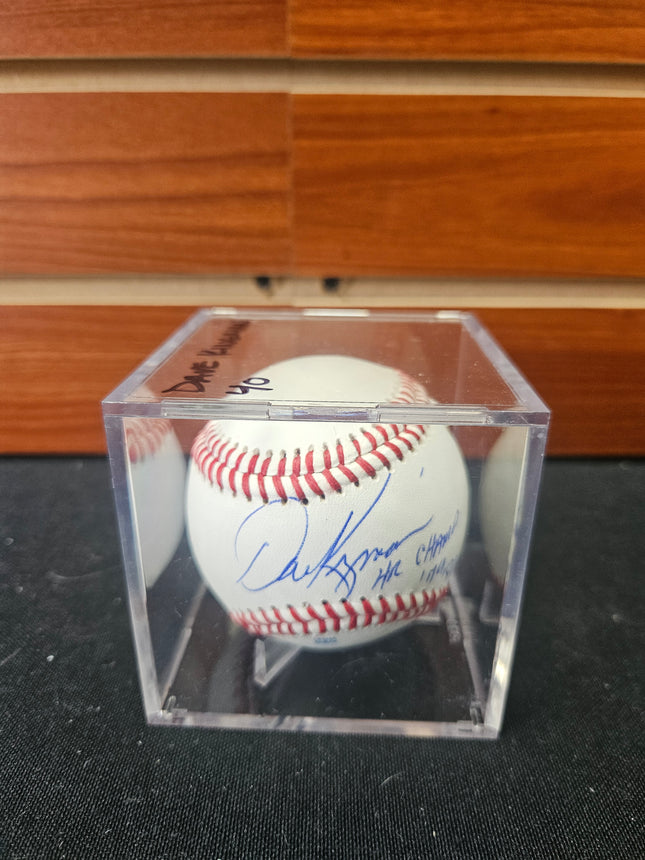 MEM Dave Kingman Signed Baseball