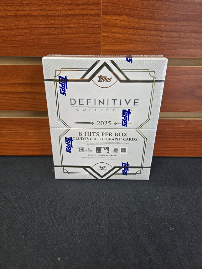 MLB 2025 Topps Definitive Collection Hobby Box
