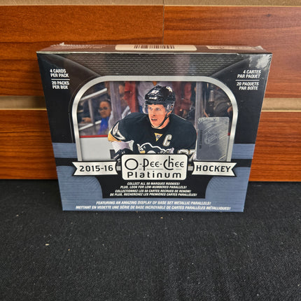 NHL 2015-16 O-Pee-Chee Platinum Hobby Box