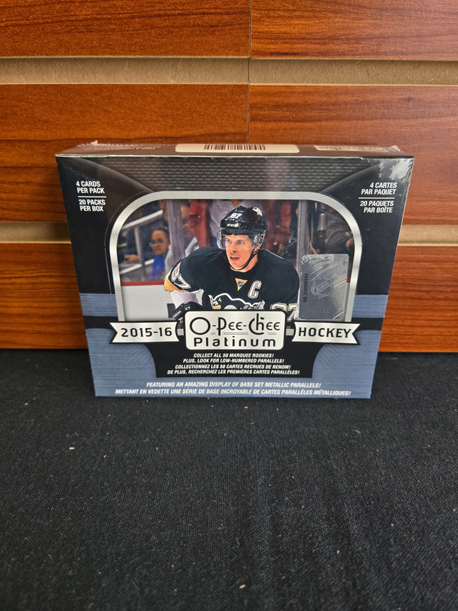 NHL 2015-16 O-Pee-Chee Platinum Hobby Box