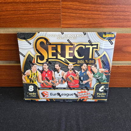 EBL 2025-26 Panini Select EuroLeague Basketball Box