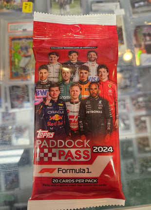 2024 Topps Formula 1 Paddock Pass fat pack