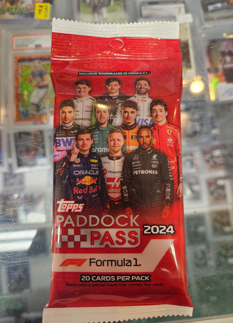 2024 Topps Formula 1 Paddock Pass fat pack