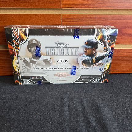 MLB 2026 Topps Tribute Baseball Hobby Box