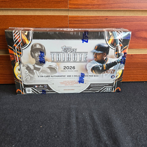 MLB 2026 Topps Tribute Baseball Hobby Box