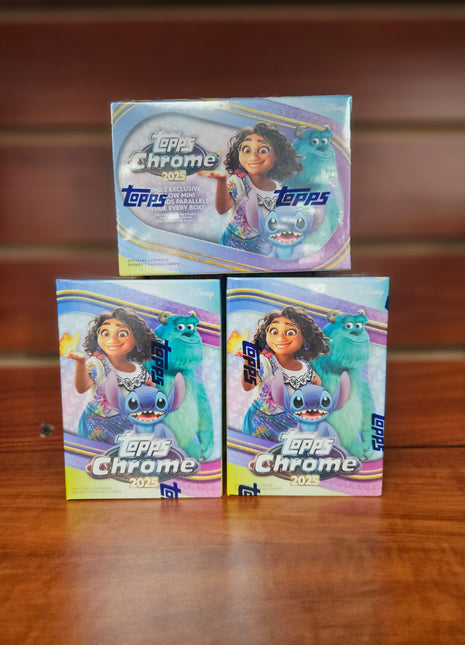 Disney 2025 Topps Chrome Value Box