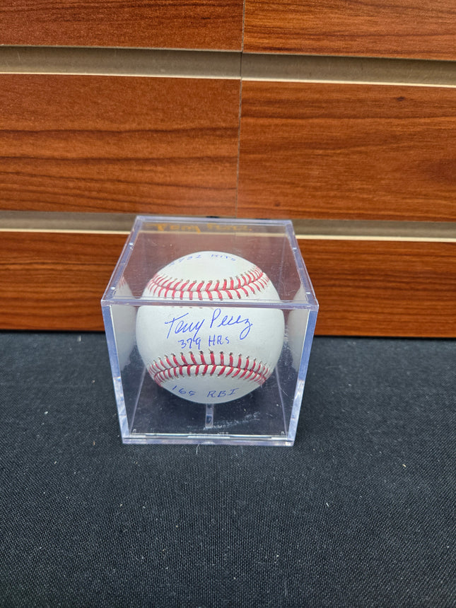 MEM Tony Perez Signed Baseball