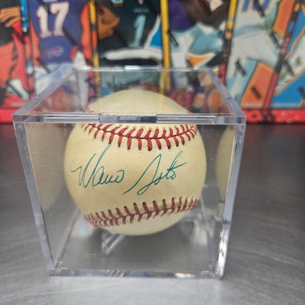 MEM Mario Soto Signed Baseball