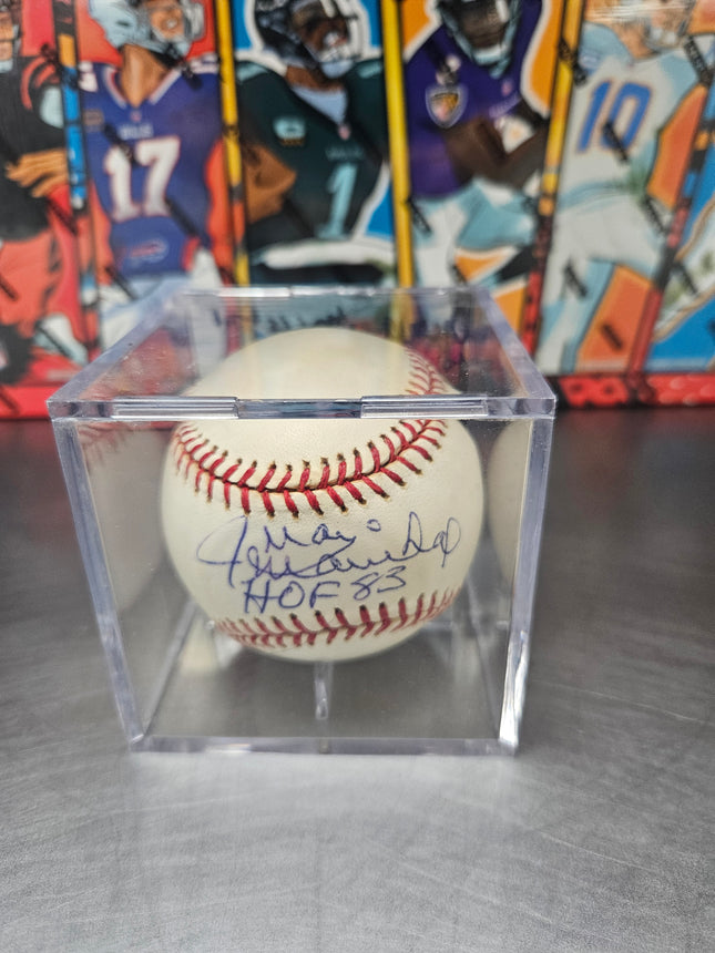 MEM Juan Marichal Signed Baseball