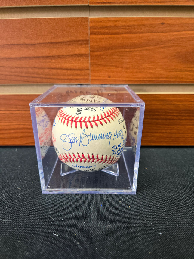 MEM Jim Bunning Signed Baseball