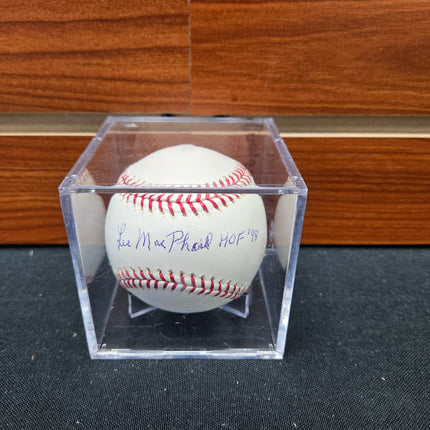 MEM Lee MacPhail Signed Baseball