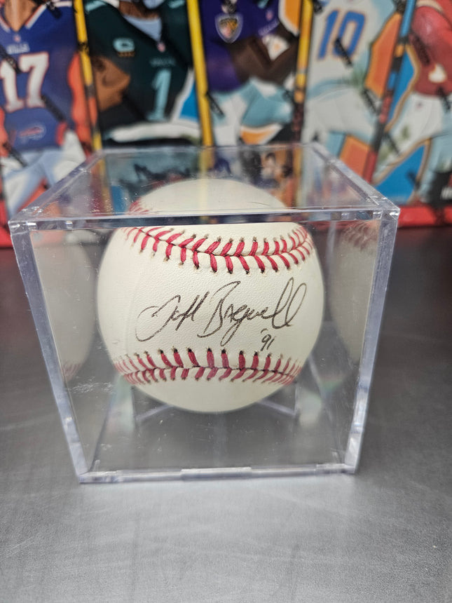 MEM Jeff Bagwell Signed Baseball