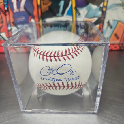 MEM Cole Hamels Signed Baseball