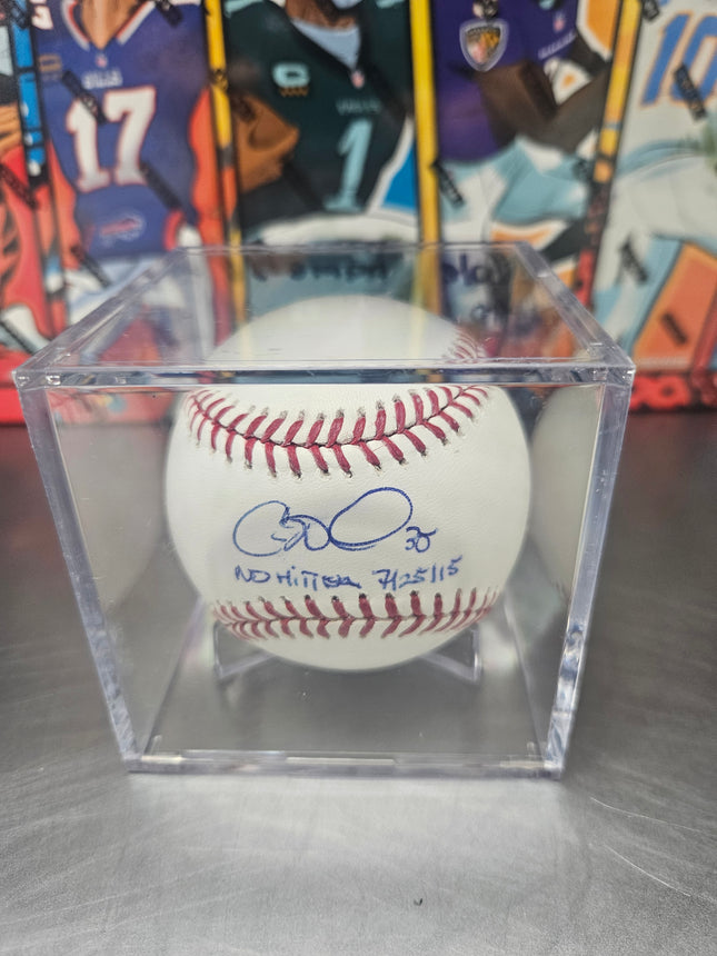 MEM Cole Hamels Signed Baseball