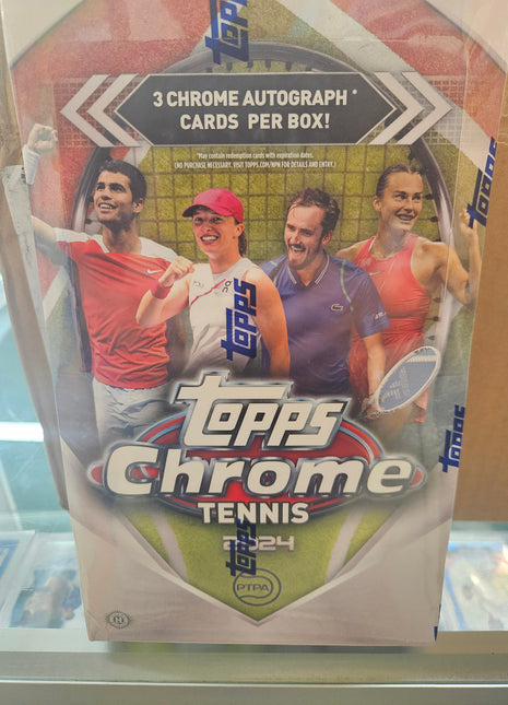 2024 Topps Chrome Tennis Hobby Box
