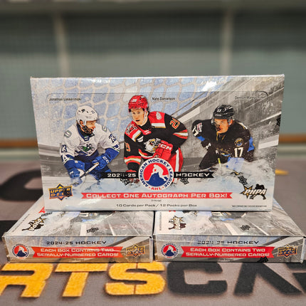 AHL 2024-25 UD Ahl Hockey Box